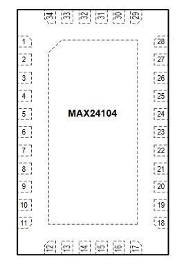  MAX24104ELT+ 
