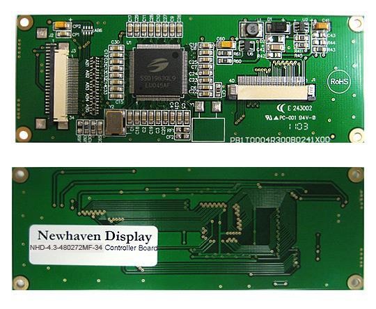  NHD-4.3-480272MF-34 Controller Board 
