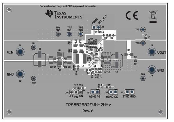  TPS552882EVM-2MHZ 