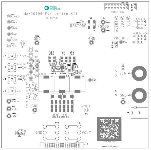 MAX20796DL3EVKIT# 