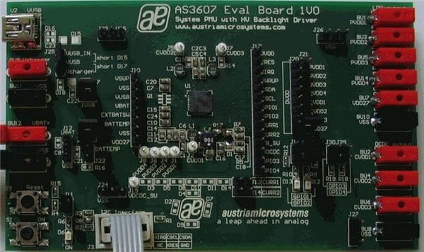  AS3607 EVAL BOARD 
