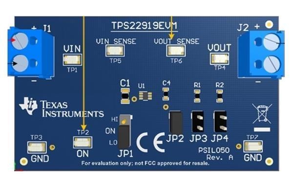  TPS22919EVM 