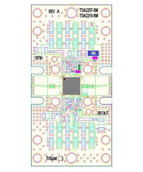  TGA2237-SM Eval Board 