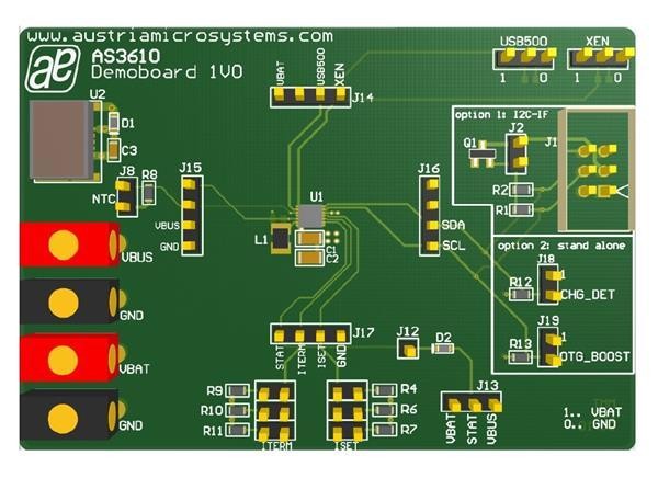  AS3610 DEMOBOARD 