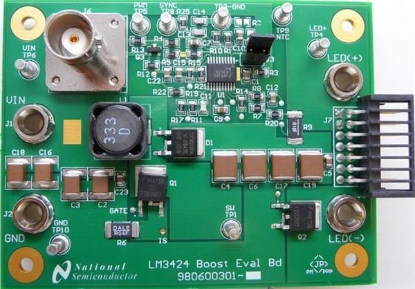  LM3424BSTEVAL/NOPB 