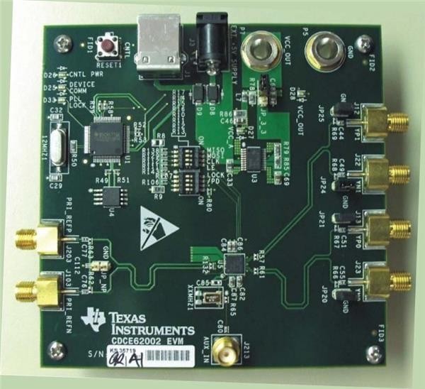  CDCE62002EVM 