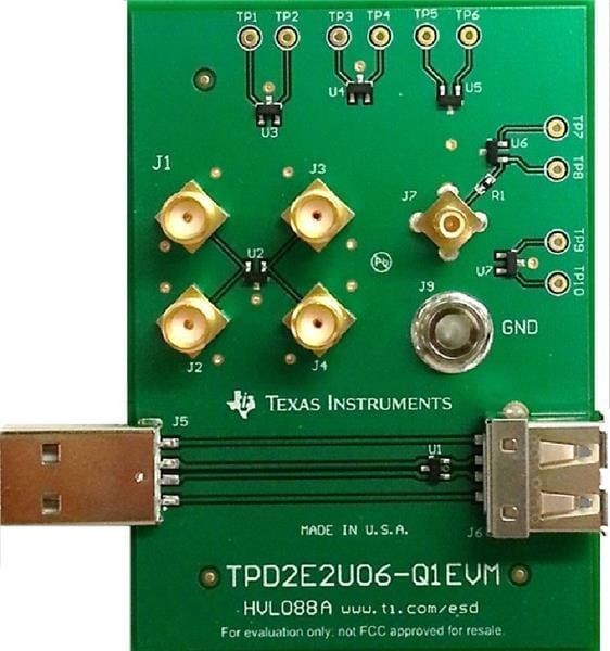  TPD2E2U06-Q1EVM 