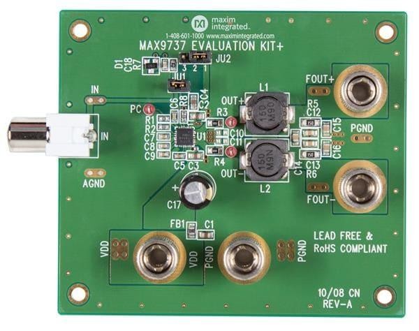  MAX9737EVKIT+ 