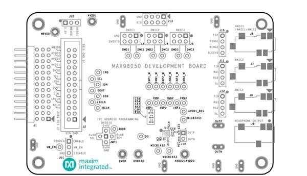  MAX98050EVSYS# 