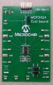  MCP3424EV 