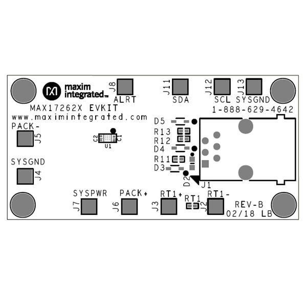  MAX17262XEVKIT# 