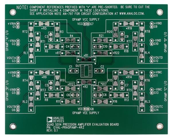  EVAL-PRAOPAMP-4RZ 