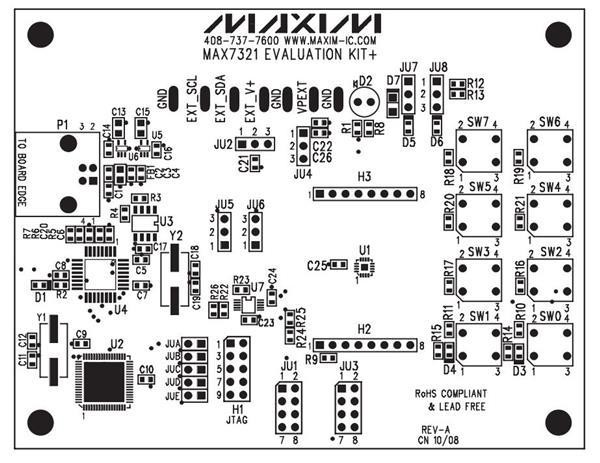  MAX7321EVKIT+ 