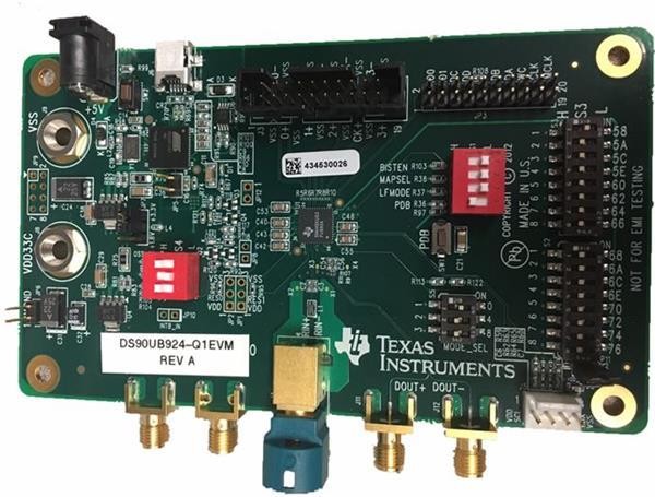 DS90UB924-Q1EVM 