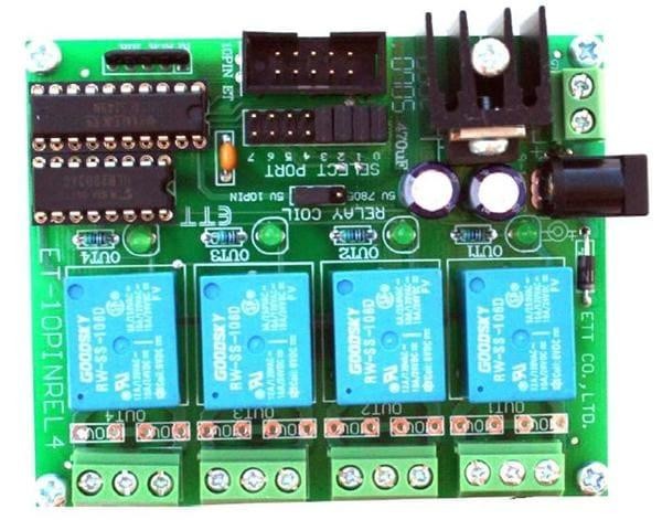  MR-TEST-10P-4RELAY 