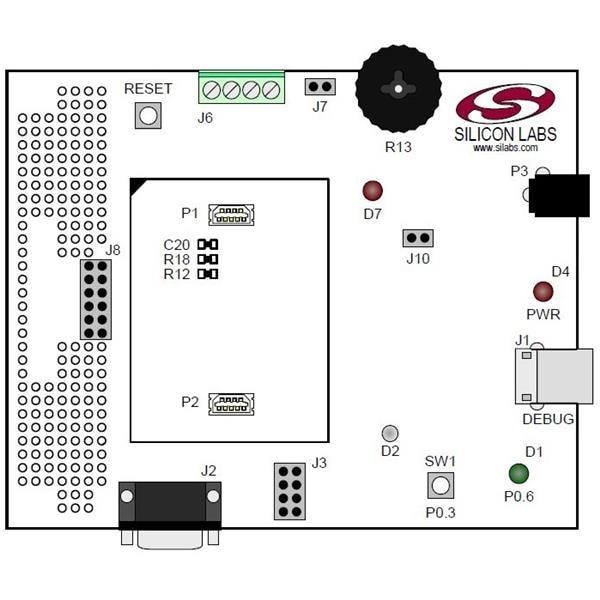  C8051T600-EDB-K 