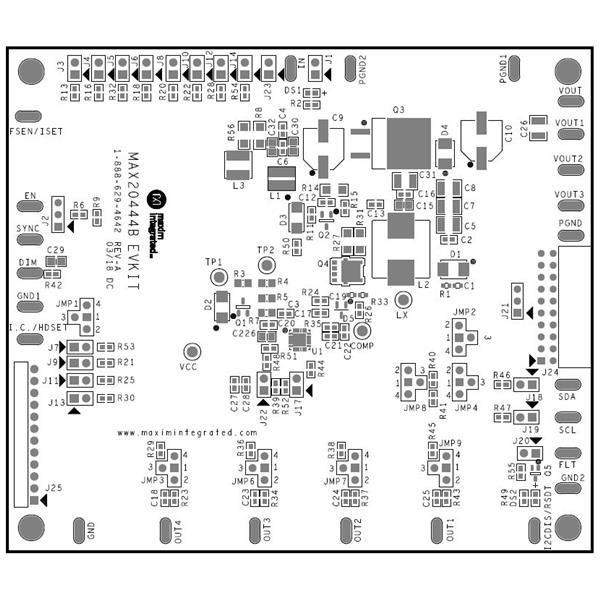  MAX20444BEVKIT# 