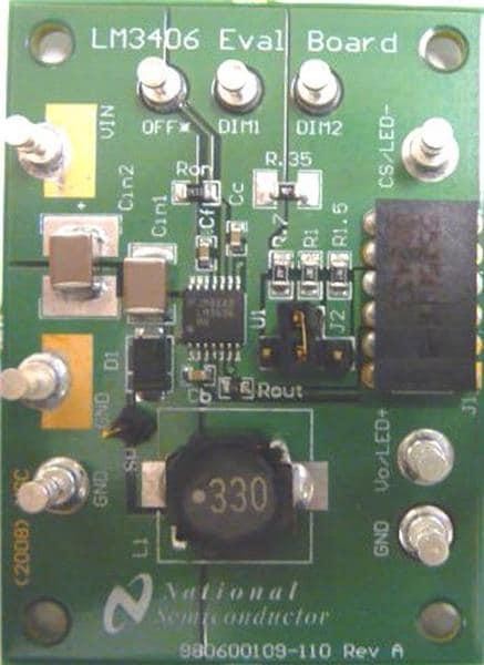  LM3406MHEVAL/NOPB 
