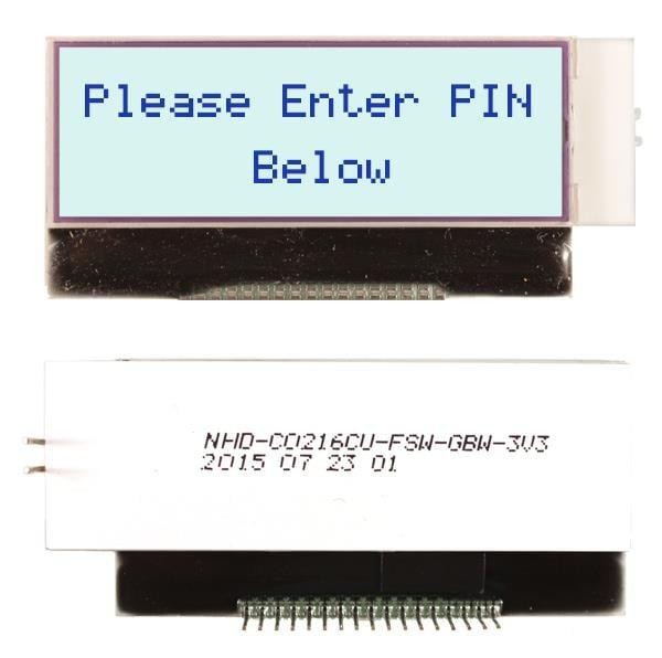  NHD-C0216CU-FSW-GBW-3V3 