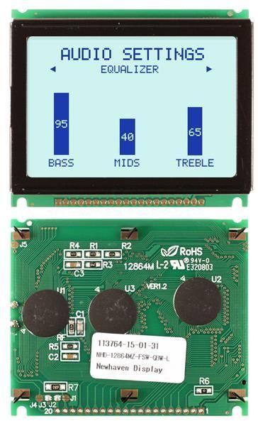  NHD-12864MZ-FSW-GBW-L 