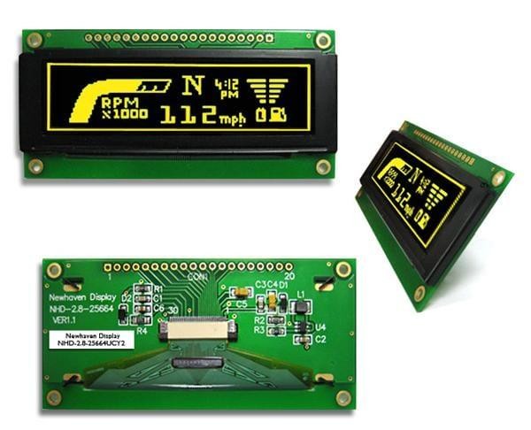  NHD-2.8-25664UCY2 