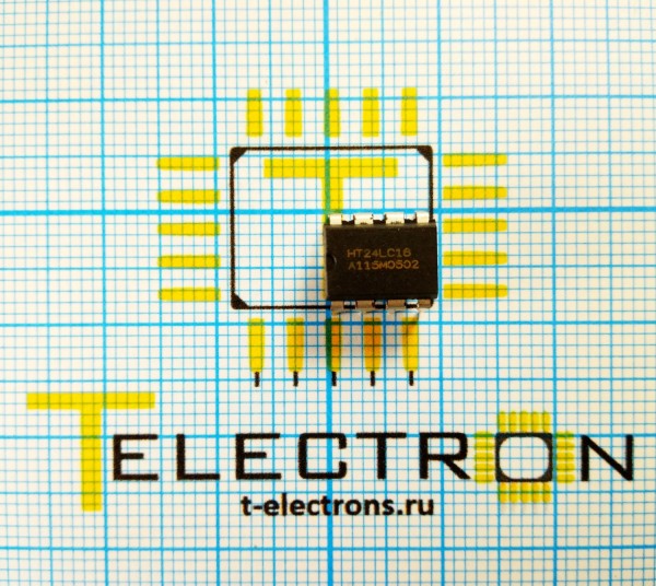  Микросхема EEPROM HT24LC16 
