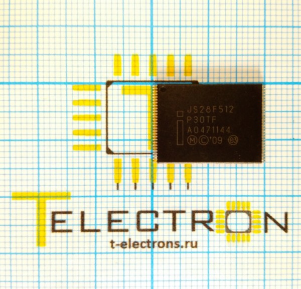  Микросхема JS28F512P30TFA 