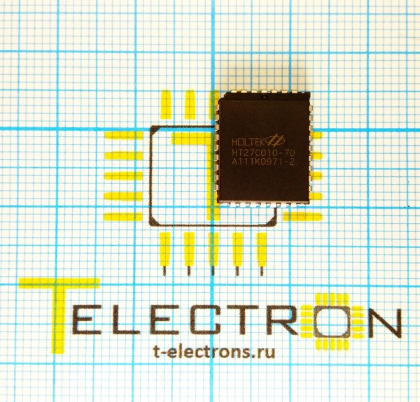  Микросхема HT27C010-70-PLCC32 