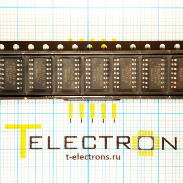  Микросхема ATtiny24A-SSU 