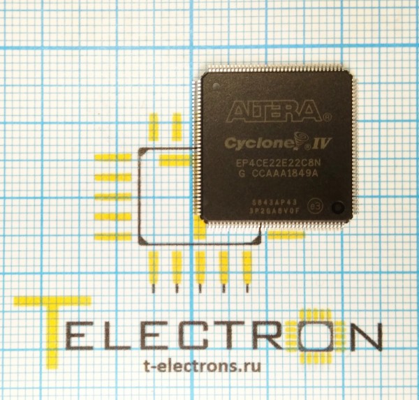  Микросхема EP4CE22E22C8N 