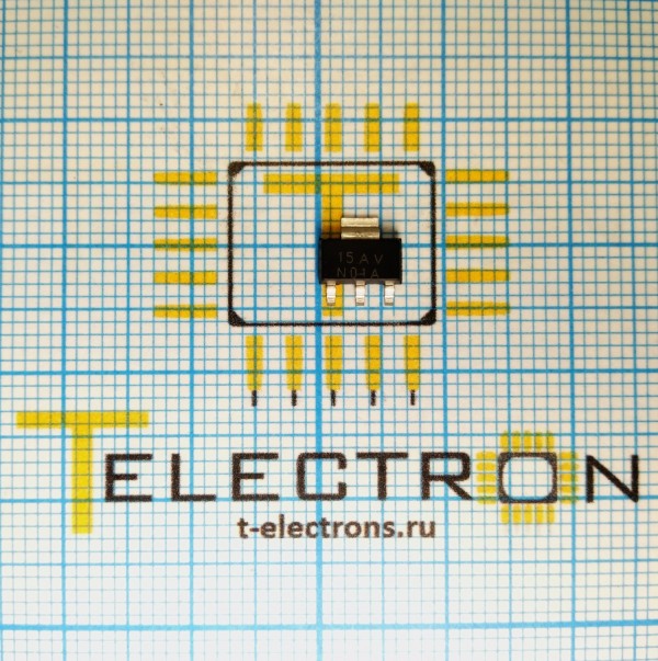  Микросхема LM317EMP/NOPB 
