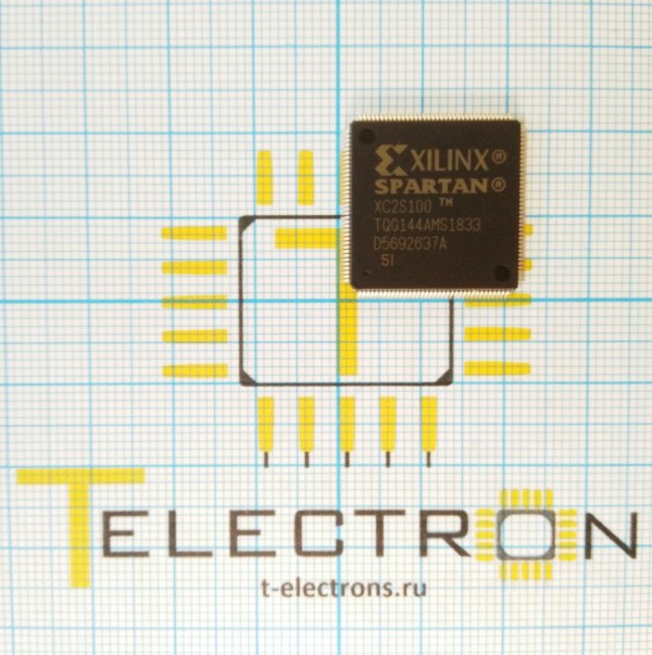  Микросхема XC2S100-5TQG144L 