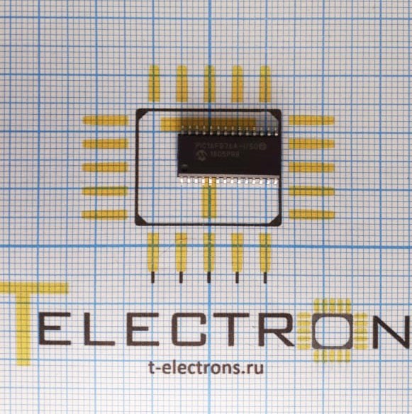  Микросхема PIC16F876A-I/SO 
