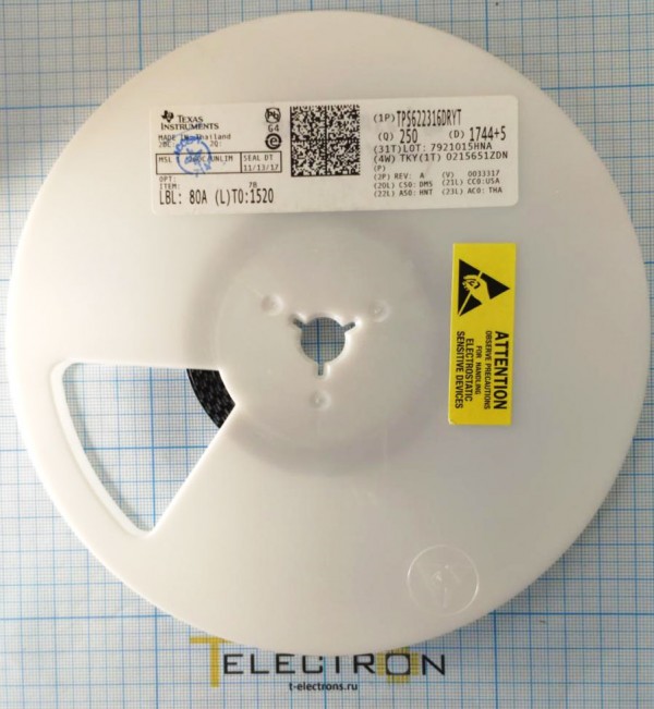  Микросхема TPS622316DRY 