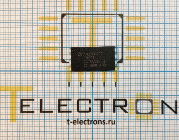  Микросхема AM29F032B-90EI 