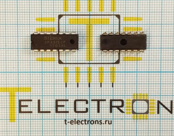  Микросхема SP491ECP 