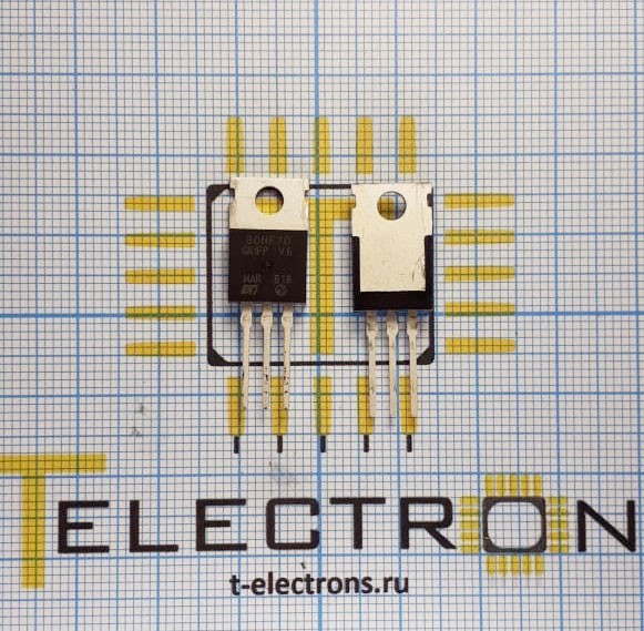  Транзистор STP80NF70 