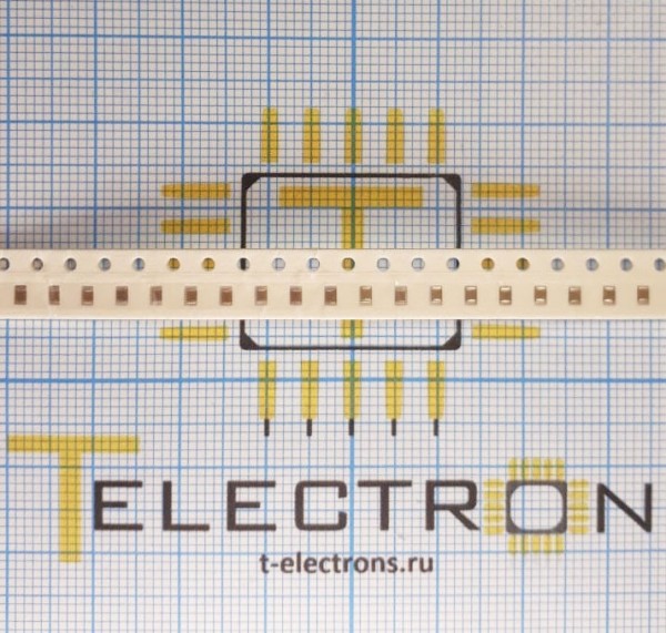 Конденсатор керамический  470 пФ, 10%, 50В, X7R, SMD 0805 