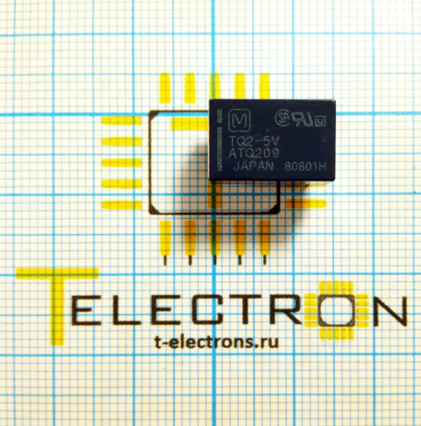  Реле электромагнитное TQ2-5V 
