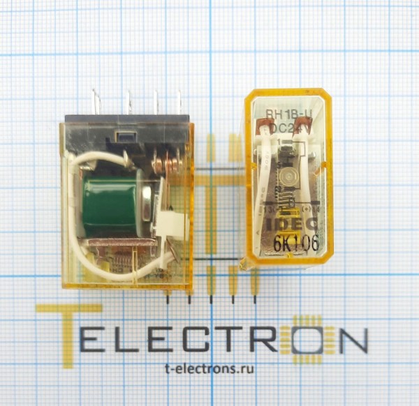  Реле электромагнитное RH1B-U-DC24 