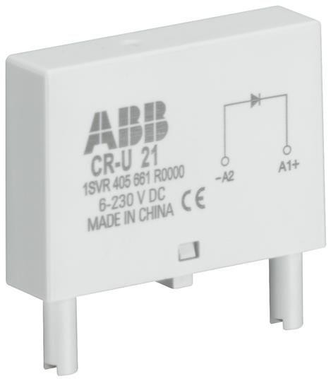 Диод и светодиод CR-U-41CV 110-230B DC для реле CR-U зел. ABB 1SVR405662R9100 