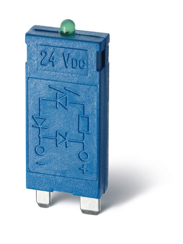  Модуль индикации LED 110...240В AC/DC красн. FINDER 9901023050 