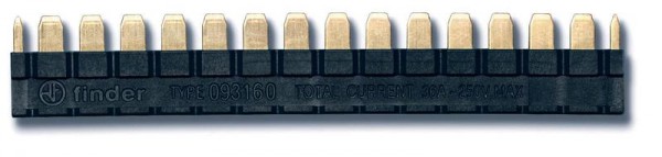  Соединитель шинный 16п черн. FINDER 093160 
