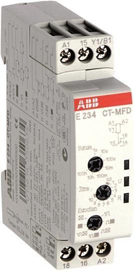  Реле времени CT-MFD (0.05с-100ч) 1ПК ABB 1SVR500020R0000 