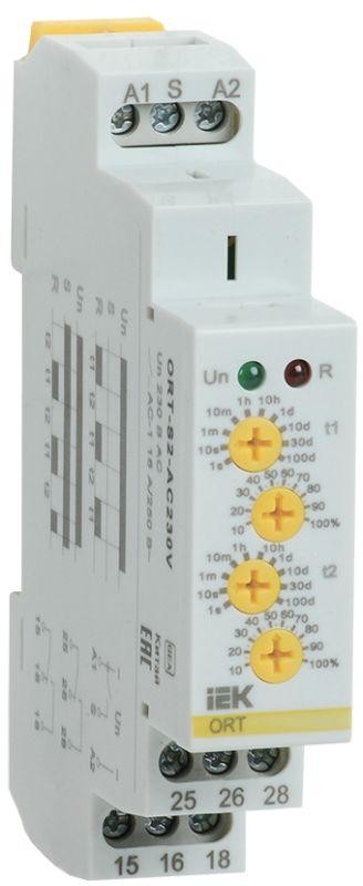  Реле циклическое ORT 2 конт. 230В AС ИЭК ORT-S2-AC230V 