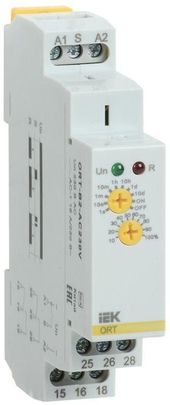  Реле задержки выключения ORT 2 конт. 230В AС ИЭК ORT-B2-AC230V 