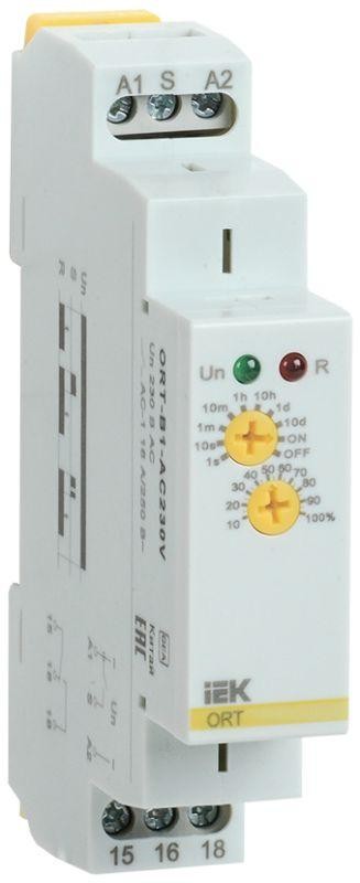  Реле задержки выключения ORT 1 конт. 230В AС ИЭК ORT-B1-AC230V 