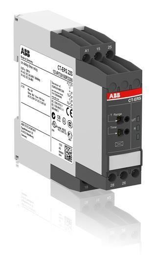  Реле времени CT-ERS.22S (0.05с-300ч) 24-240В AC 24-48В DC 2ПК ABB 1SVR730100R3300 