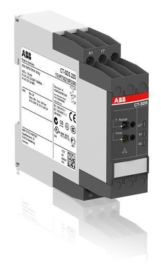  Реле времени CT-SDS.22S 24-240В AC 24- 48В DC 2ПК винт. клеммы ABB 1SVR730210R3300 