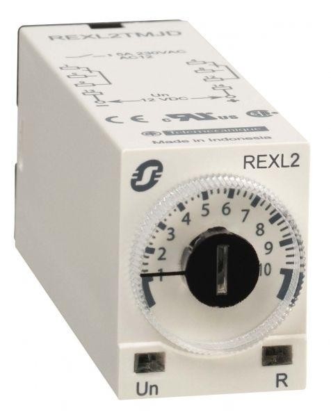  Реле времени съемн. 5А 230В 2CO SchE REXL2TMP7 